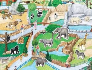 Раскраска зоопарк для детей 6 7 лет #18 #320254