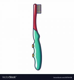Раскраска зубная щетка для детей #5 #320474