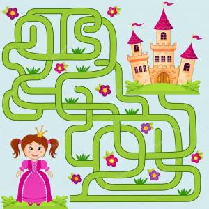Раскраска игра для детей 4 5 лет для девочек #7 #321877