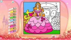 Раскраска игра принцесса #25 #322682
