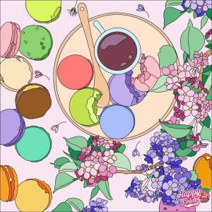 Раскраска игру happy color по номерам #8 #323145