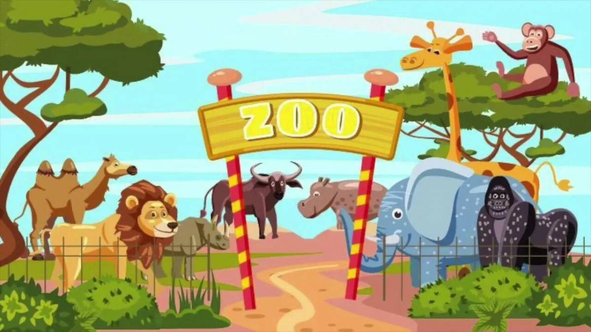 Зоопарк для детей 3 4 лет #20