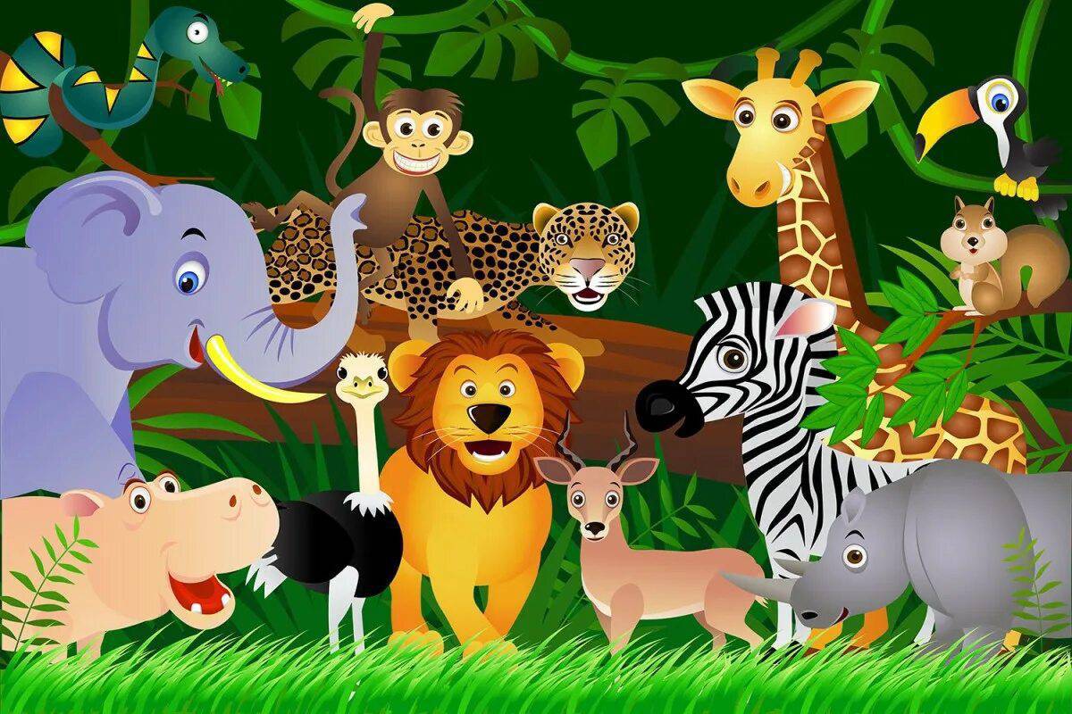 Зоопарк для детей 3 4 лет #29