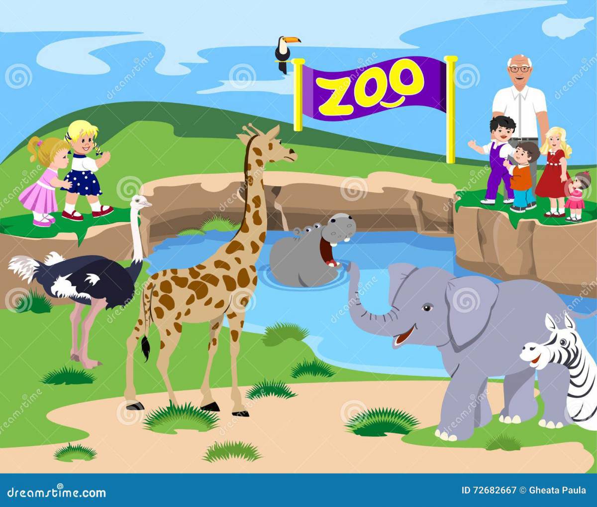 Зоопарк для детей 3 4 лет #33