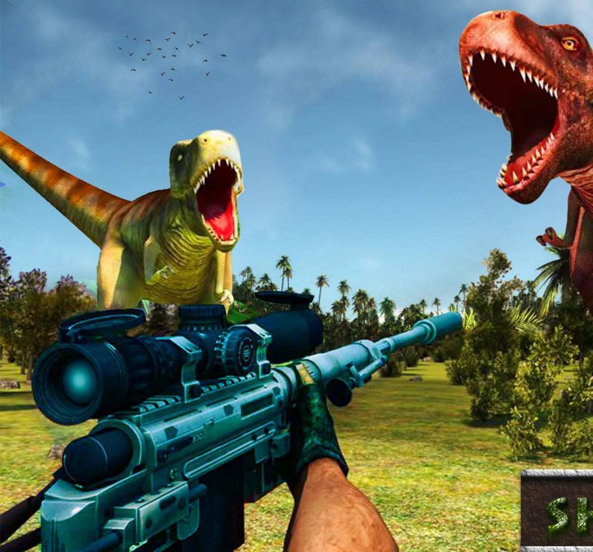 Игры динозавры #25