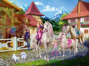 Раскраска игры для девочек барби и принцессы #18 #324020
