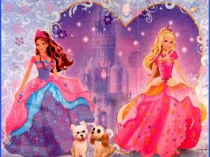 Раскраска игры для девочек барби и принцессы #21 #324023