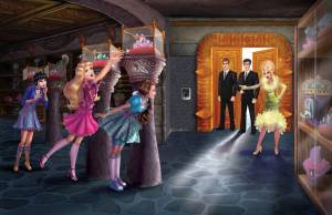 Раскраска игры для девочек барби и принцессы #22 #324024