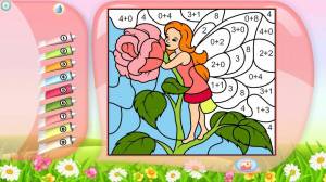 Раскраска игры для девочек по цифрам #35 #324113