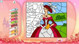 Раскраска игры для девочек по цифрам #39 #324117