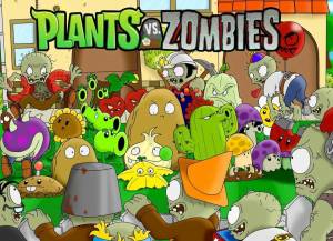 Раскраска игры зомби против растений #15 #324586