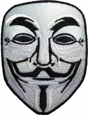 Раскраска идеи для маски анонимуса #16 #325349