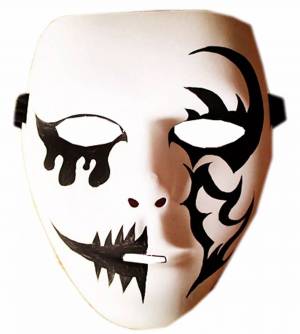 Раскраска идеи для маски анонимуса #17 #325350
