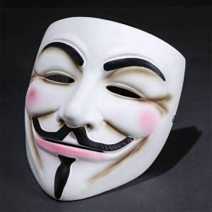 Раскраска идеи для маски анонимуса #20 #325353