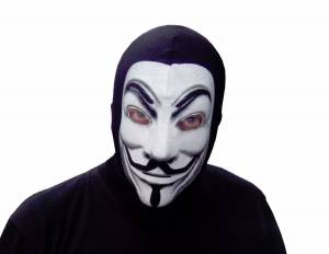 Раскраска идеи для маски анонимуса #26 #325359