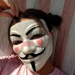 Раскраска идеи для маски анонимуса #32 #325365
