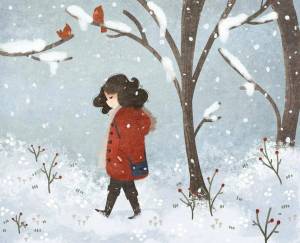 Раскраска идет снег для детей #13 #325495