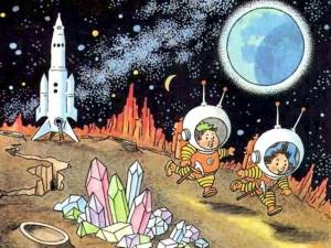 Раскраска из мультфильма про космос #13 #325796