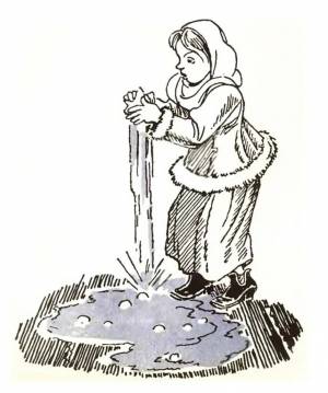 Раскраска иллюстрации к сказке мороз иванович #33 #326952