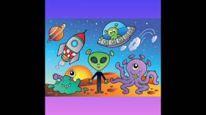 Раскраска инопланетяне для детей #11 #327629