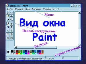 Раскраска инструмент графического редактора ms paint который позволяет получить эффект части #13 #327660