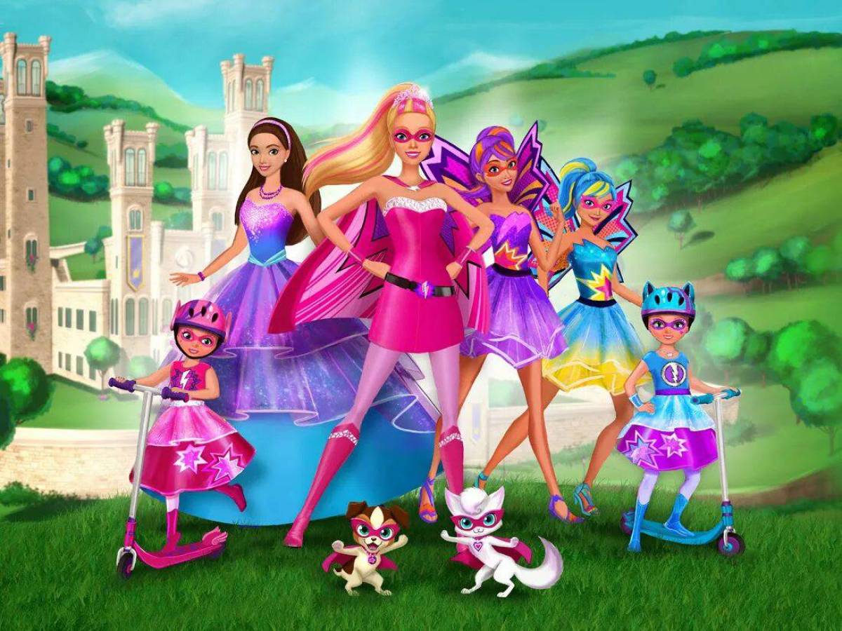 Игры для девочек барби и принцессы #11