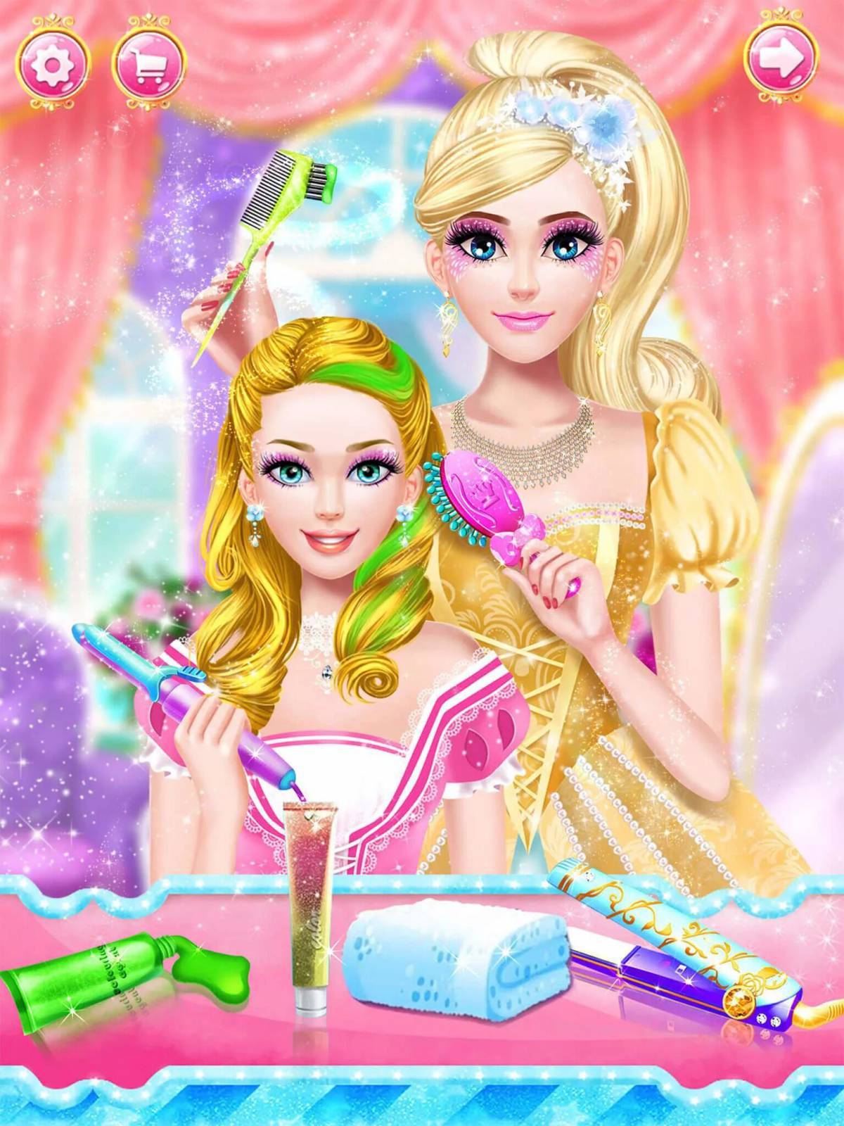 Игры для девочек барби и принцессы #25