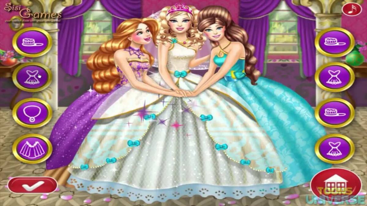 Игры для девочек барби и принцессы #27