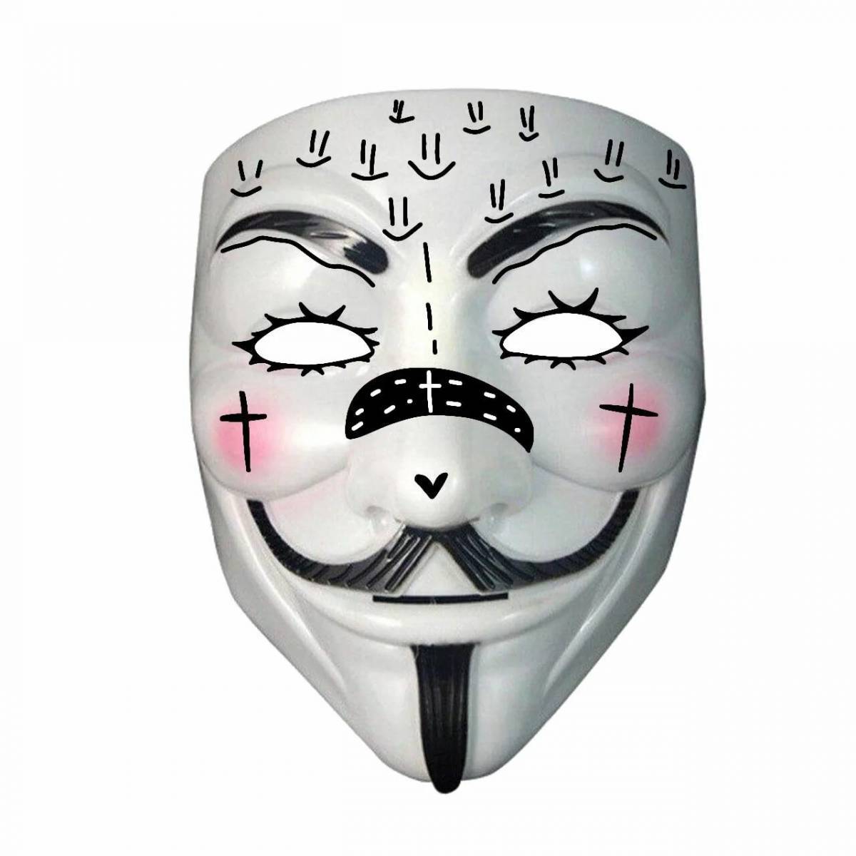 Идеи для маски анонимуса #2