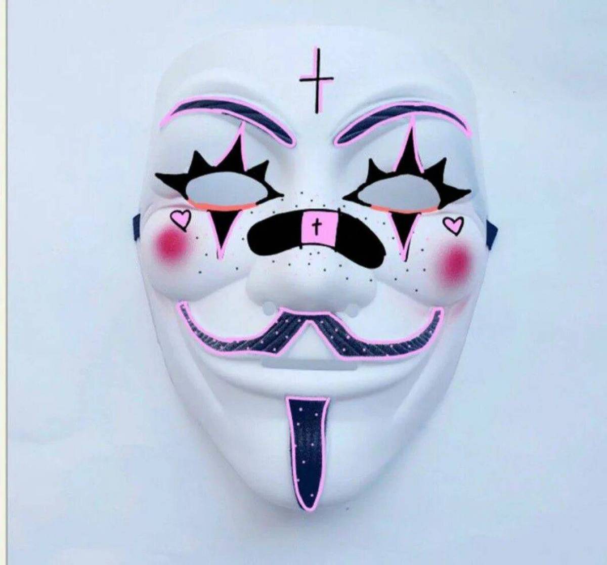 Идеи для маски анонимуса #29