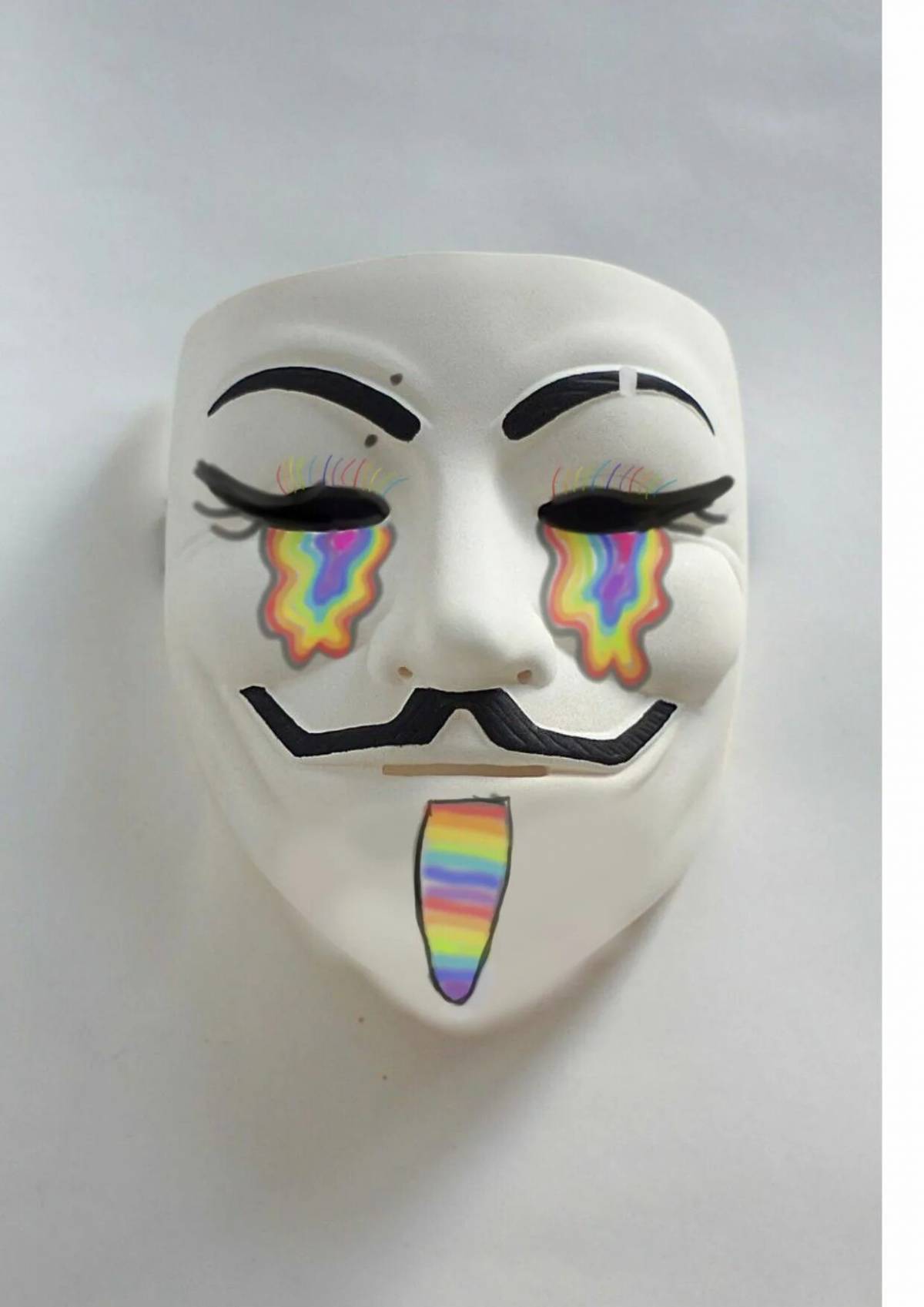 Идеи для маски анонимуса #31