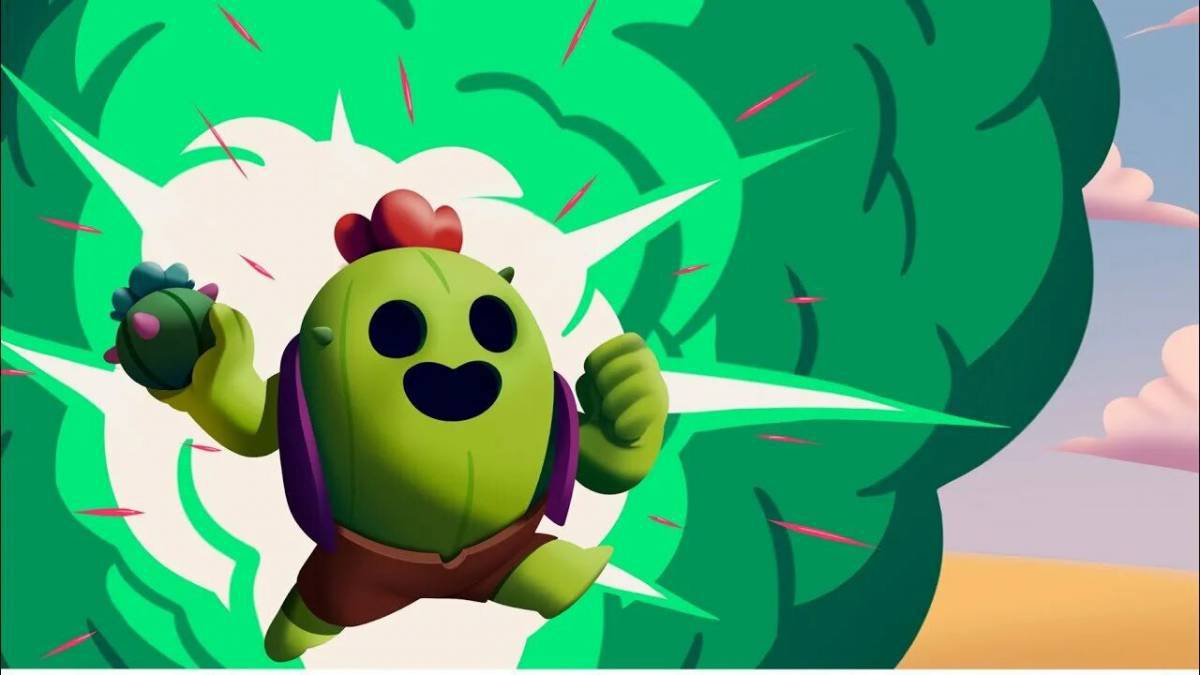 Картинки Из brawl stars спайк (37 шт.) - #12981