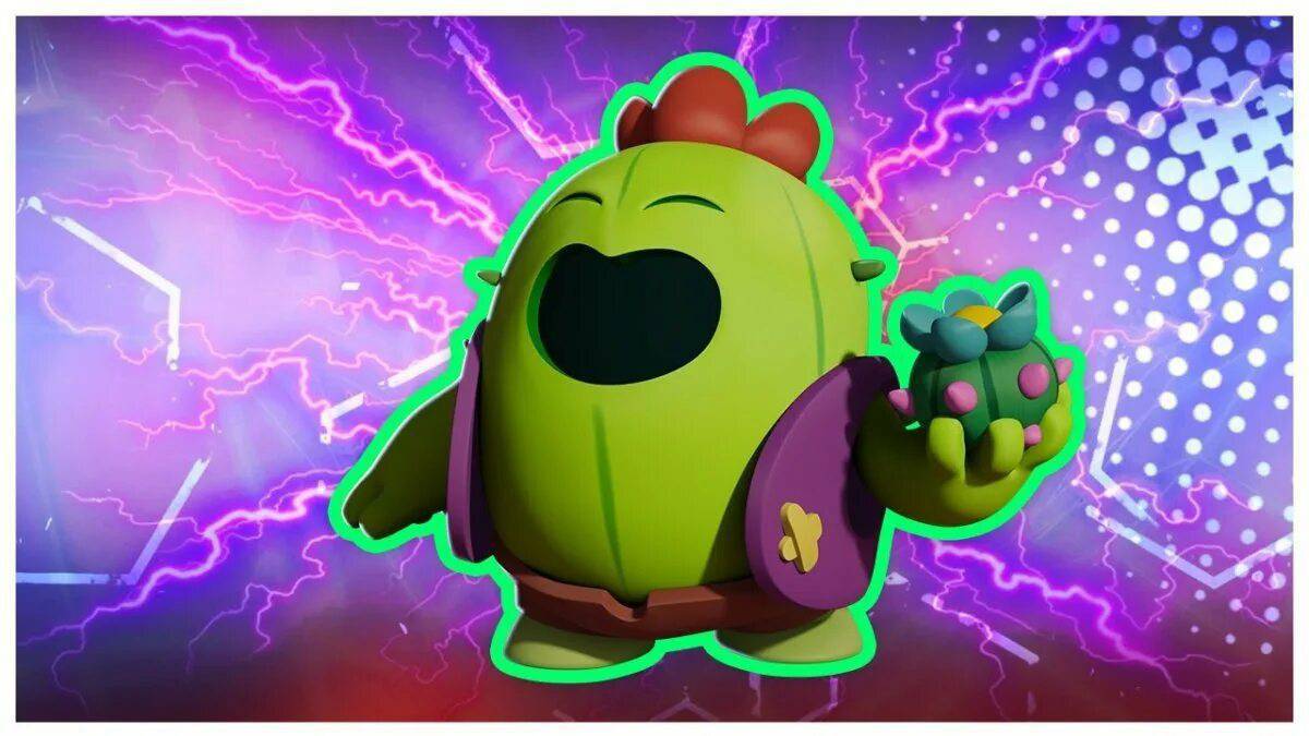 Картинки Из brawl stars спайк (37 шт.) - #12981