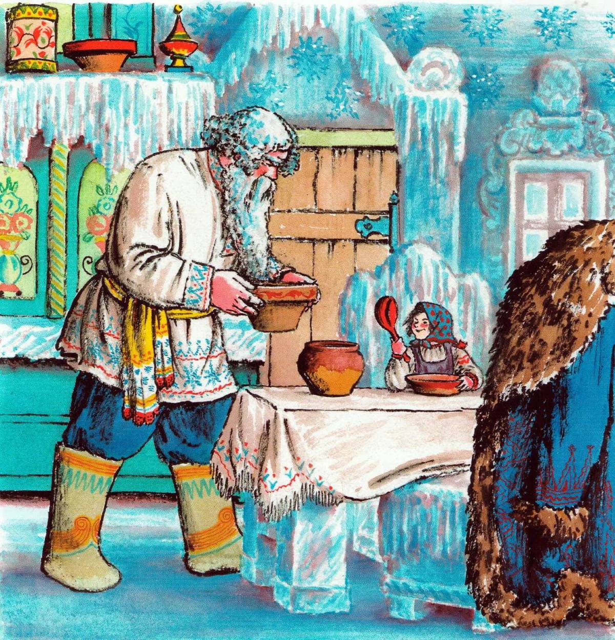 Рисунки к сказке мороз иванович детские рисунки (50 фото)