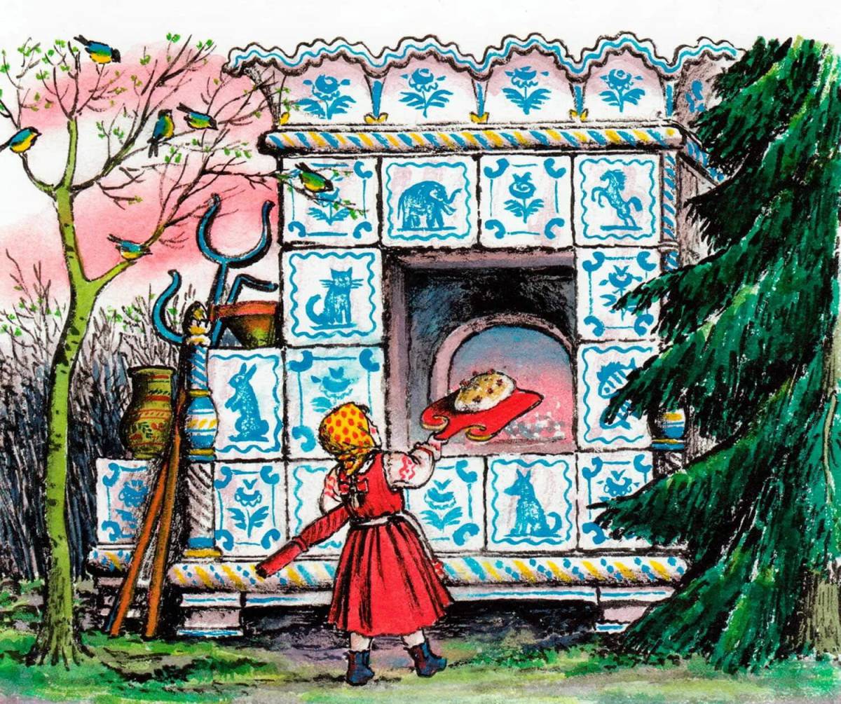 Арты иллюстрация к сказке мороз иванович (43 фото)