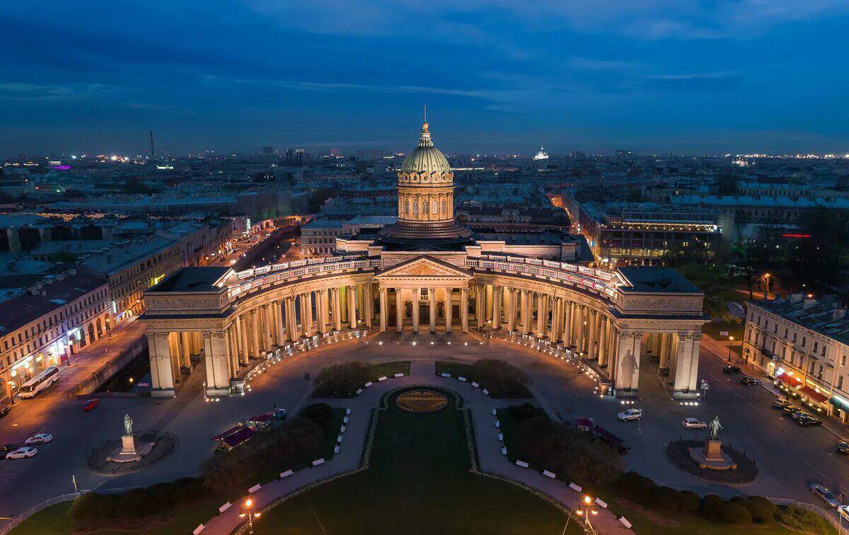 Казанский собор в Санкт Петербурге купол