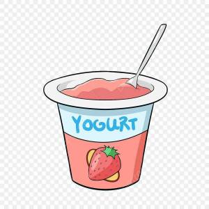 Раскраска йогурт для детей #6 #329041