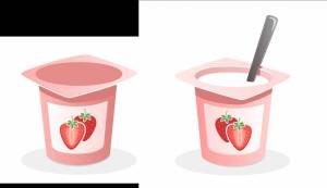 Раскраска йогурт для детей #15 #329050