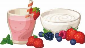 Раскраска йогурт для детей #17 #329052