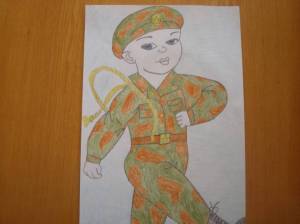 Раскраска к дню защитника отечества для детей 5 6 лет #30 #329344