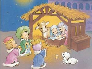 Раскраска к рождеству христову для детей #12 #329589