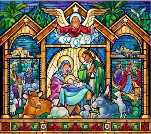 Раскраска к рождеству христову для детей #19 #329596