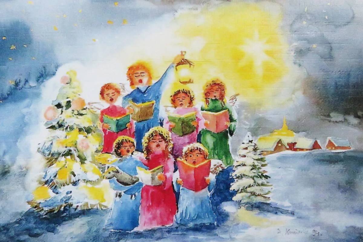 К рождеству христову для детей #16