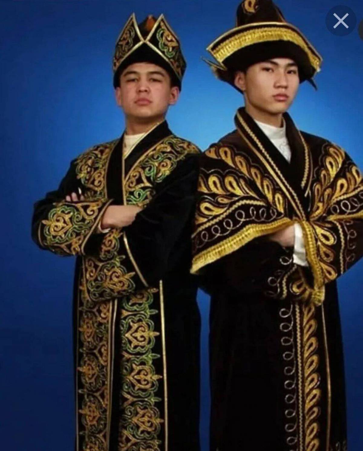 Казахская национальная одежда #4