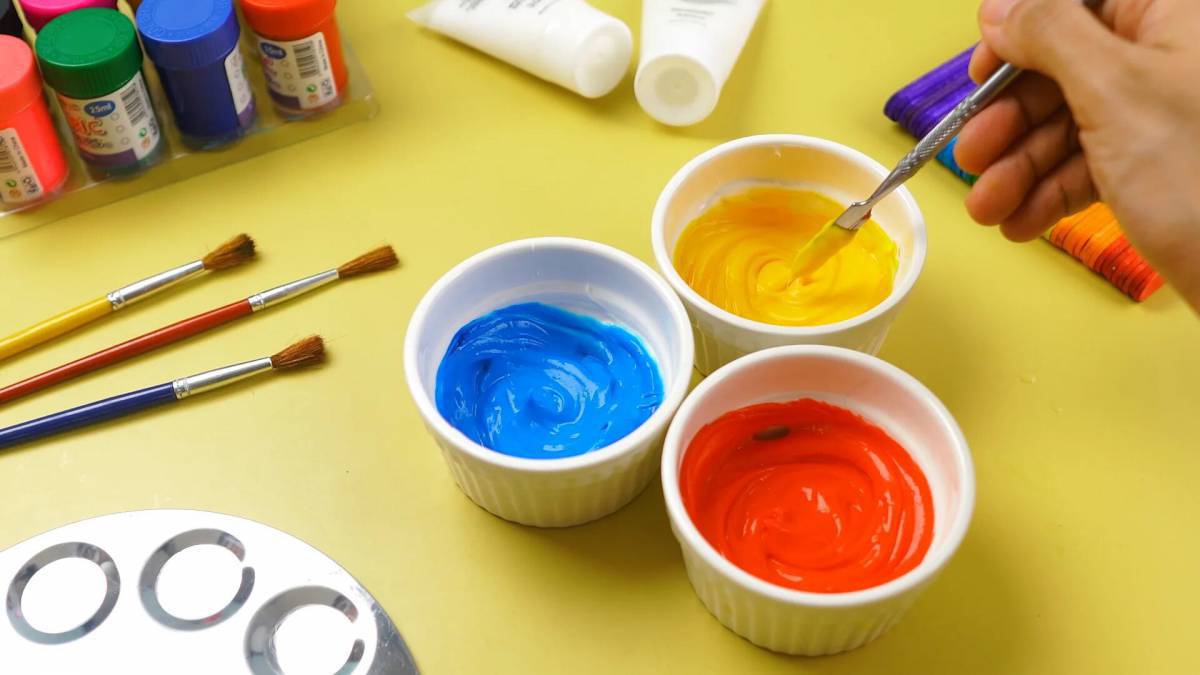 Как реанимировать краски из по номерам в домашних условиях #21