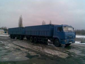 Раскраска камаз с прицепом #18 #332406