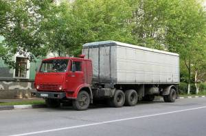 Раскраска камаз с прицепом #33 #332421
