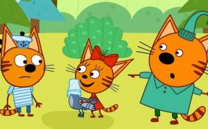 Раскраска карамелька из мультфильма три кота #18 #333574