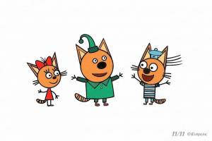 Раскраска карамелька из мультфильма три кота #27 #333583