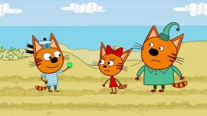 Раскраска карамелька из мультфильма три кота #28 #333584